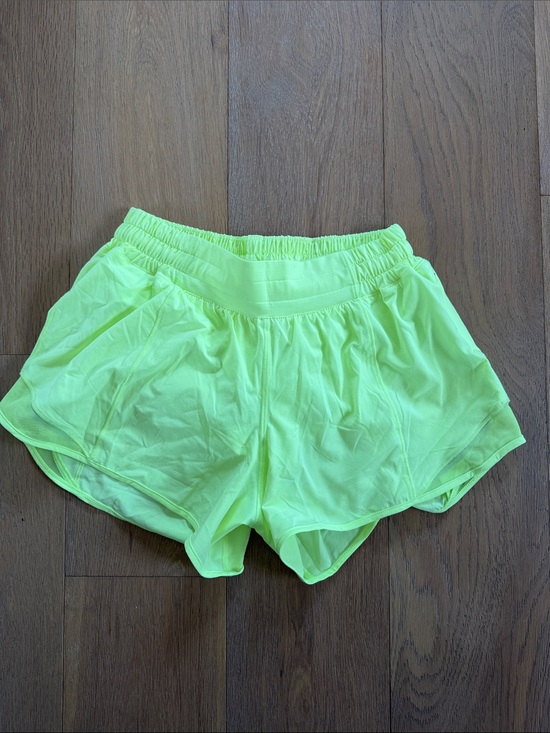 lululemon athletica Pants - lululemon athletica Neon Yellow Athletic Running Shorts